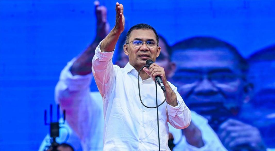 বাংলাদেশ জাতীয়তাবাদী দলের (বিএনপি) চেয়ারম্যান তারেক রহমান।