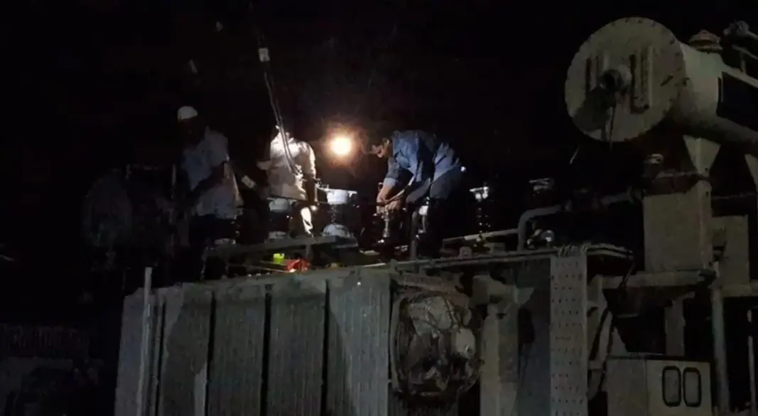 বরগুনায় গ্রিড সাবস্টেশনে আগুন