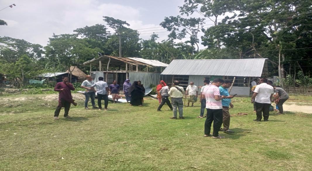 কাঁঠালিয়ায় বিএনপি নেতার বিরুদ্ধে প্রবাসীর জমি দখল ও চাঁদা দাবির অভিযোগ