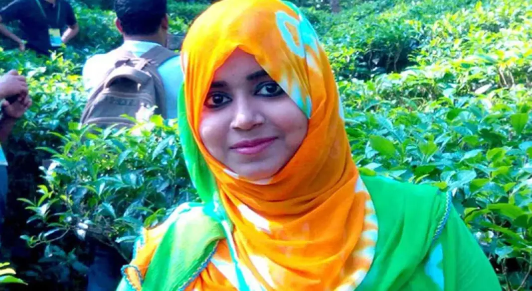 কুমিল্লা ভিক্টোরিয়া সরকারি কলেজের ইতিহাস বিভাগের ছাত্রী ও নাট্যকর্মী সোহাগী জাহান তনু