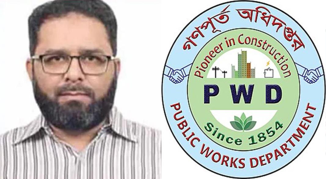 গণপূর্তের তত্ত্বাবধায়ক প্রকৌশলী মুহাম্মদ সারোয়ার জাহানে