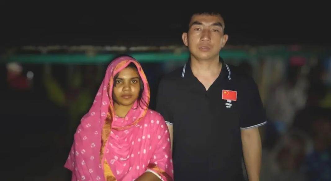 রংপুরে এসে প্রেমিকাকে বিয়ে করলেন চীনা যুবক