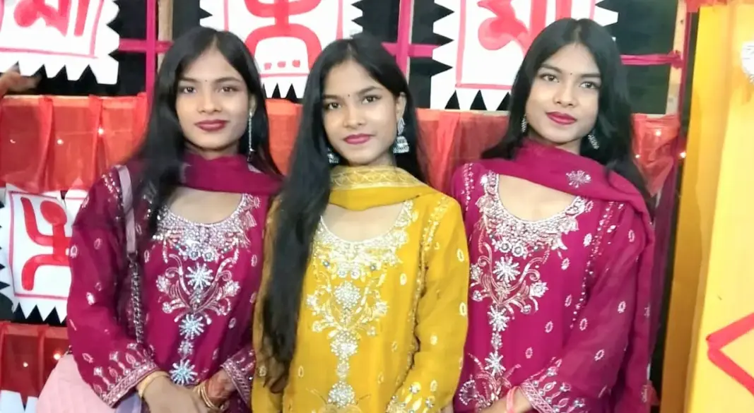 স্বপ্নীল বর্মন, স্বর্ণালী বর্মন ও সেঁজুতি বর্মন